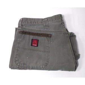 Wrangler Riggs Workwear Ripstop Green Pants Mens Size 40x30